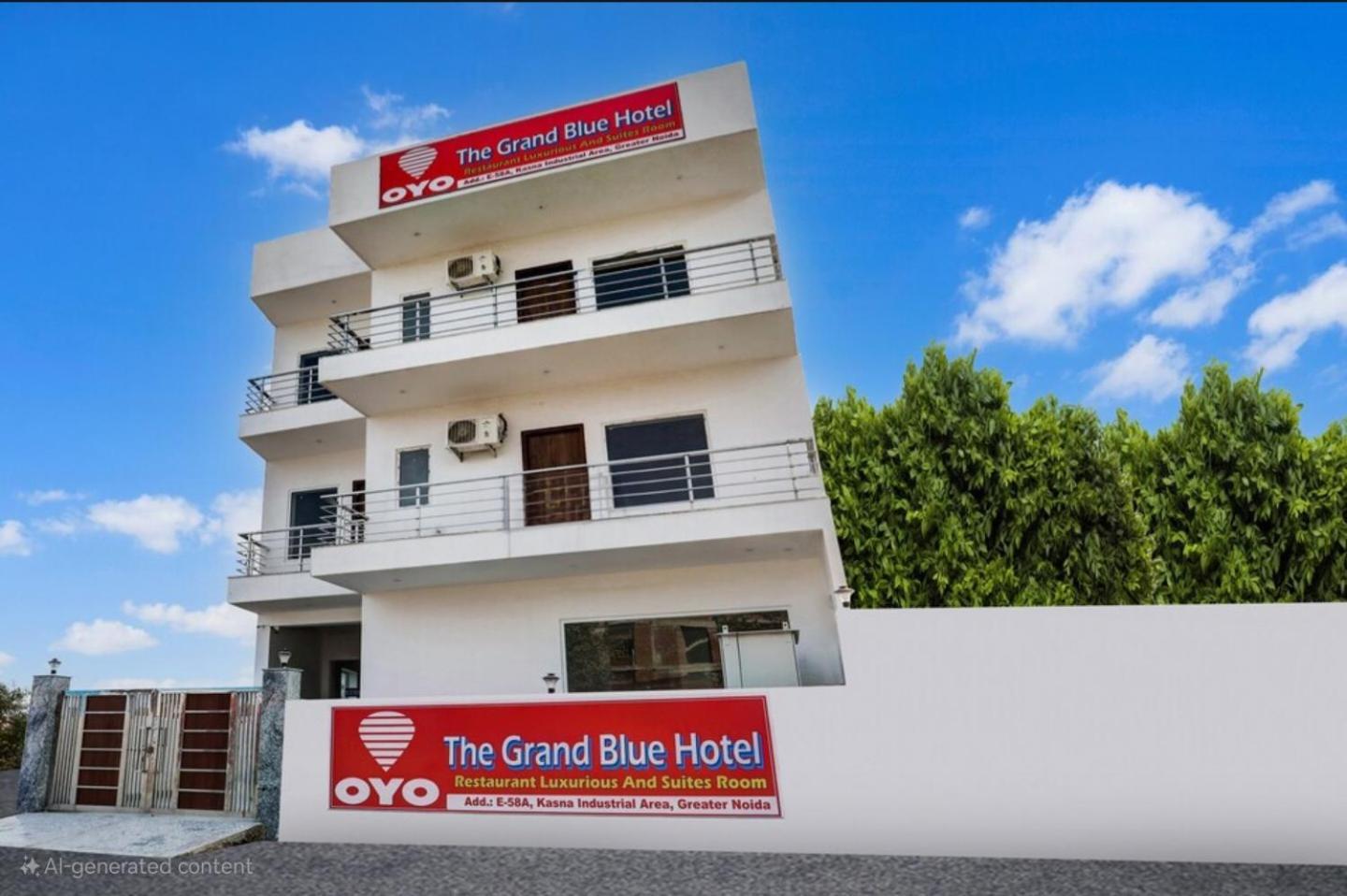 The Grand Blue Hotel Greater Noida Kültér fotó